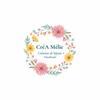 Logo CréA Mélie couronne florale carte de visite